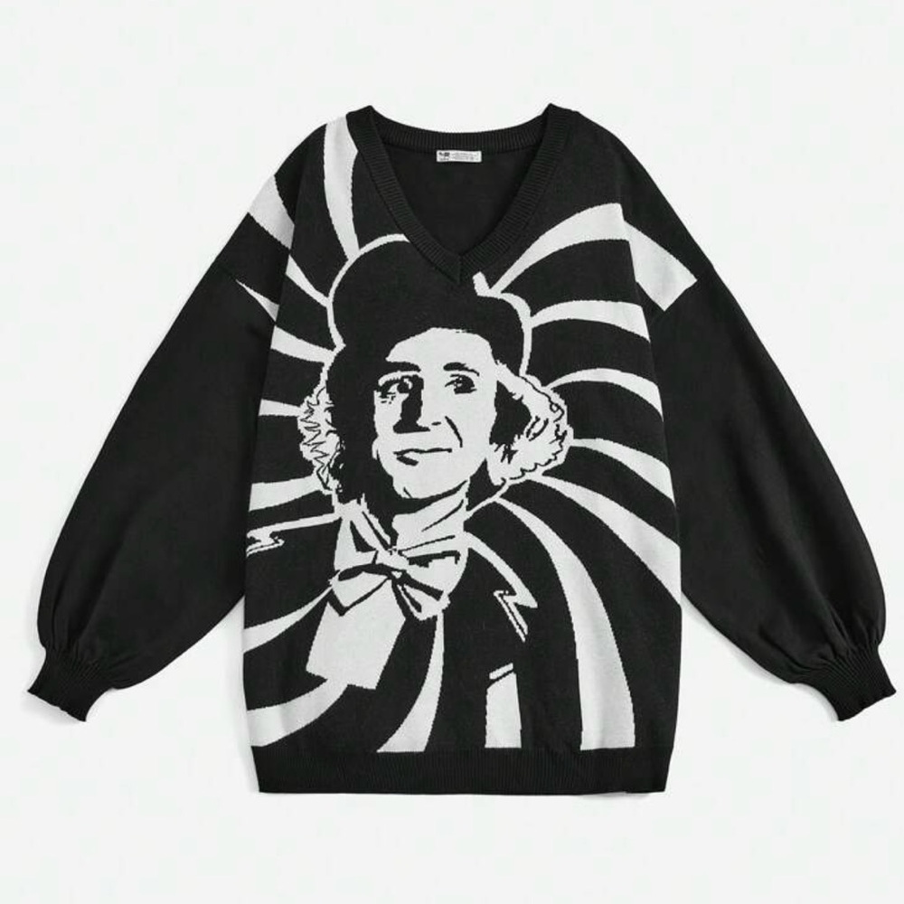 NWT Willy Wonka and The Chocolate Factory Sweater